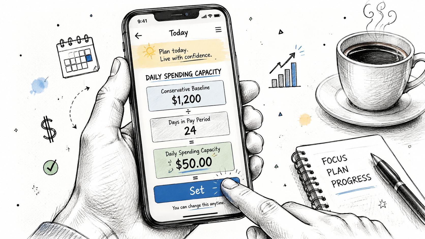 Screenshot from https://images.ledgerly.app/screenshots/plan-between-paydays.png