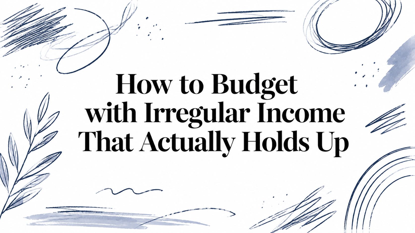 How to Budget with Irregular Income That Actually Holds Up
