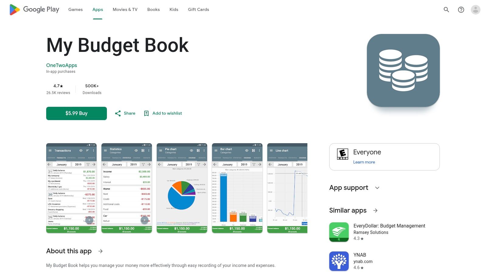 My Budget Book