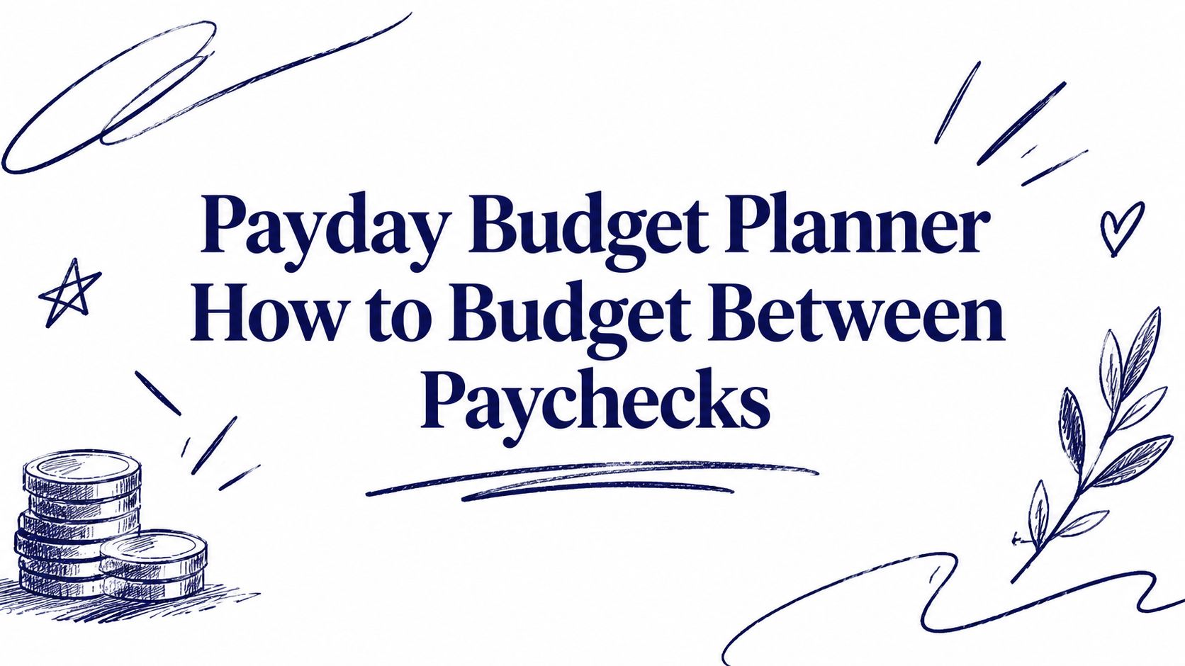 Payday Budget Planner How to Budget Between Paychecks