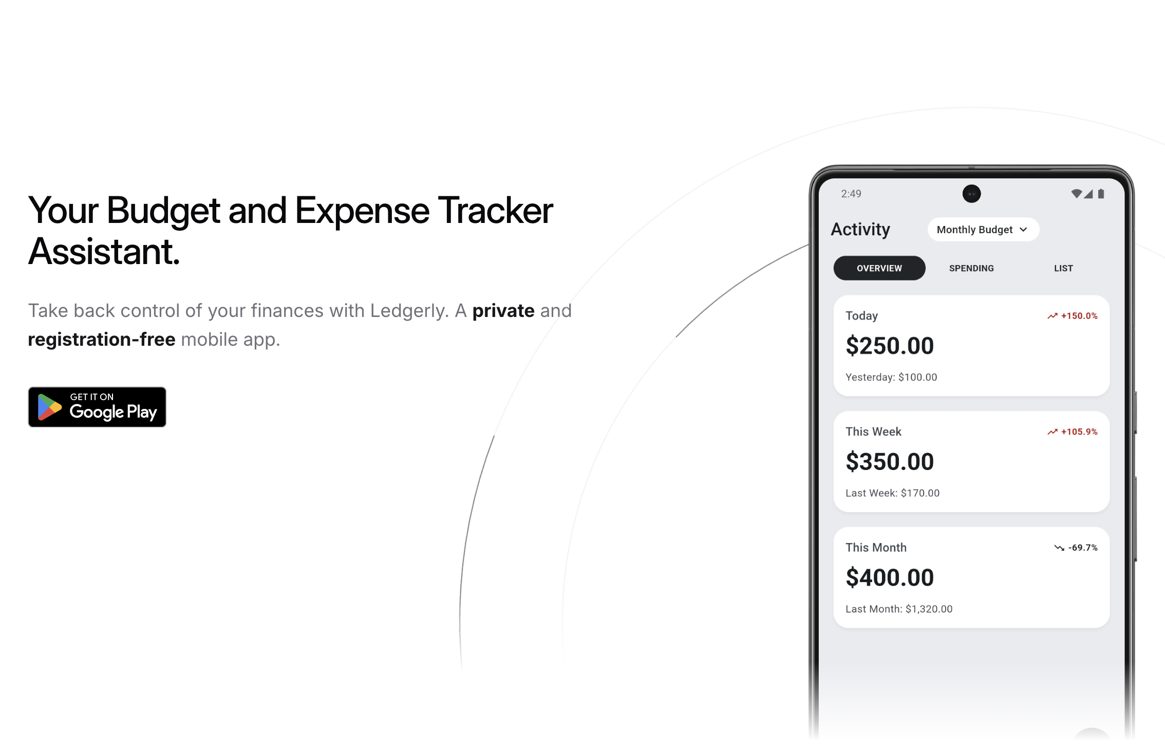 Ledgerly screenshot